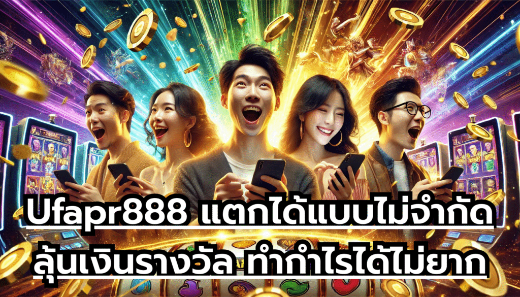 Ufapr888 แตกได้แบบไม่จำกัด ลุ้นเงินรางวัล ทำกำไรได้ไม่ยาก