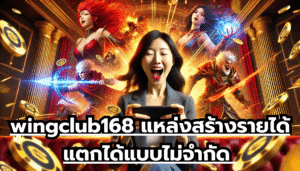 Wing888 โอกาสรับรางวัลง่ายกว่าใคร ทำเงินได้ไว มีเกมให้เล่นมากกว่า