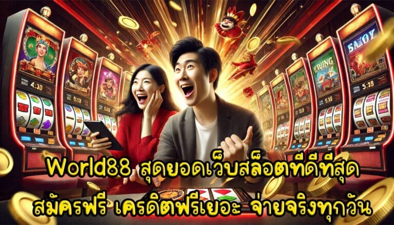 World88 สุดยอดเว็บสล็อต ที่ดีที่สุด สมัครฟรี เครดิตฟรีเยอะ จ่ายจริงทุกยูส ทุกวัน-4